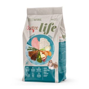 Ração Quatree Life Cães Adultos Raças Pequenas Frango e Arroz 15kg