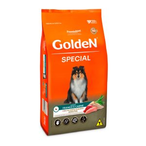 Ração Golden Special Cães Adultos Porte Pequeno Frango e Carne 15kg