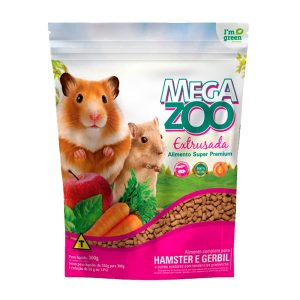 Ração Megazoo Extrusada Para Hamster e Gerbil 300g