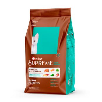 Ração Quatree Supreme Gatos Filhotes Salmão e Batata Doce 500g