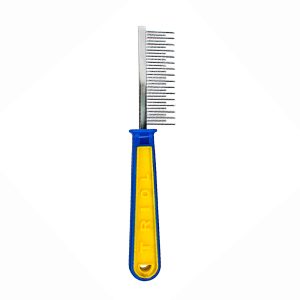 Pente Para Cães e Gatos Cabo de Plástico Savana Pet com 32 Dentes 16-16