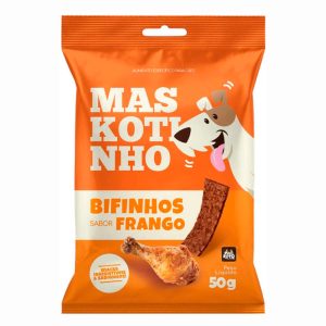 Bifinho Maskotinho Para Cães Sabor Frango 50g