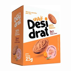 Snack Desidrat Para Cães Sabor Frango, Cenoura e Alecrim 25g