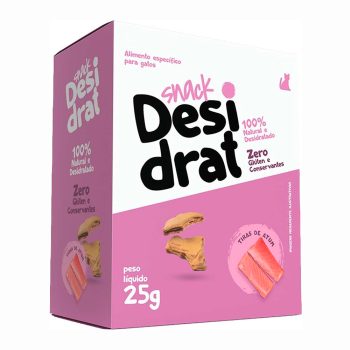 Snack Desidrat Para Gatos Sabor Tiras de Atum 25g