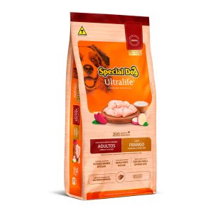 Ração Special Dog Ultralife Para Cães Adultos Raças Médias e Grandes Frango e Arroz 3kg