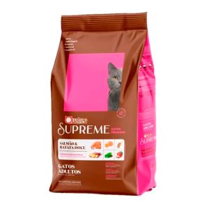 Ração Quatree Supreme Gatos Adultos Salmão e Batata Doce 15kg