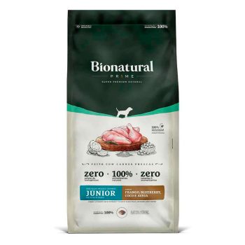 Ração Bionatural Prime Para Cães Júnior Raças Médias e Grande Sabor Frango 15kg