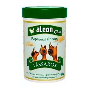 Ração Alcon Club Papa Para Filhotes Pássaros 160g