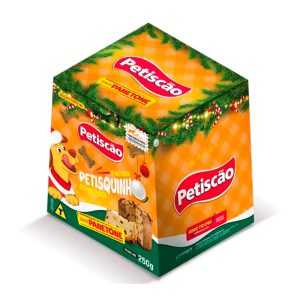 Bifinho Mastigável Petiscão Petisquinho Para Cães Sabor Panetone 250g