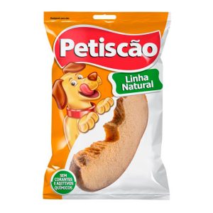 Osso Rótula Defumada Para Cães Petiscão 1 Unidade
