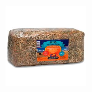 Feno Para Roedores Prensado Paiol do Bicho 1kg