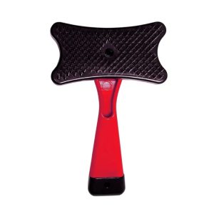 Rasqueadeira Prática Para Cães e Gatos Homepet Vermelho