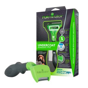 Escova Furminator Para Cães Pelo Longo e Pequeno Porte