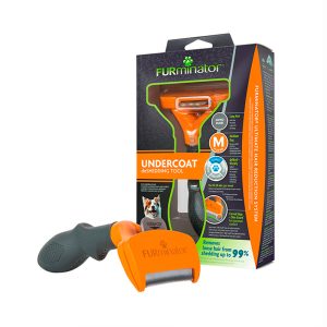 Escova Furminator Para Cães Pelo Longo e Médio Porte