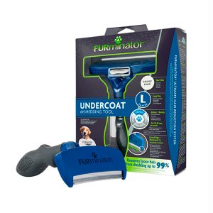 Escova Furminator Para Cães Pelo Curto e Grande Porte