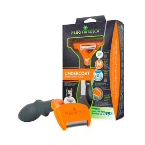 Escova Furminator Para Cães Pelo Curto e Médio Porte