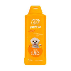 Shampoo e Condicionador Para Cães e Gatos Clareador Pet Clean 700mL