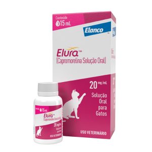 Elura Solução Oral Para Gatos 20mg Elanco 15ml