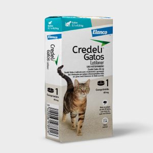 Credeli Antipulgas 12mg Para Gatos 2,1kg A 8kg 1 Comprimido